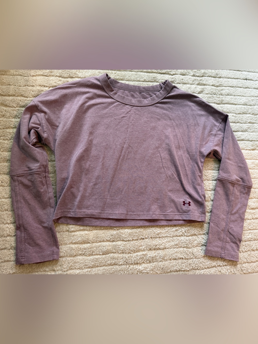Cropped Under Armour Workout Top Size M